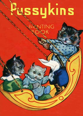 Pussykins Painting Book