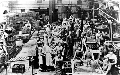 Bottling Dept, Vaux Brewery