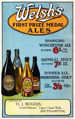 Welshs Prize Winning Ales
