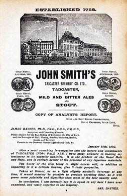 John Smiths, Tadcaster Brewery