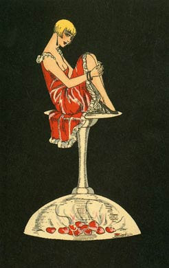 Champagne Valentine, 1925