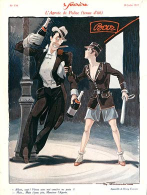 L'Agente de Police, 1927