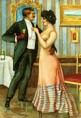 Champagne Seduction, 1900