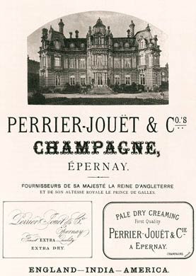Perrier Jouet Champagne, 1894