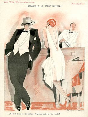 Bobards A La Barre Du Bar, 1927
