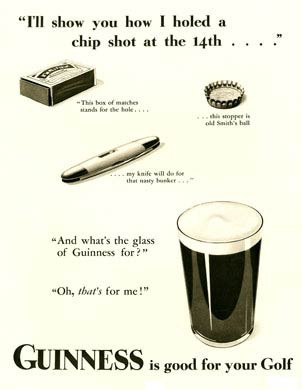 Guinness, Good For Golf, 1933