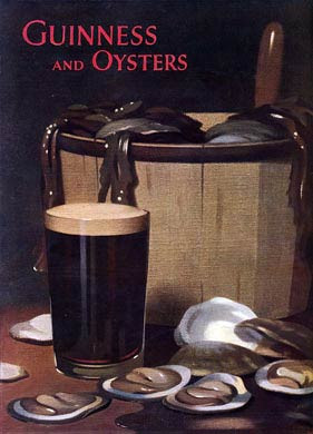 Guinness, Oysters, 1930