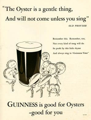 Guinness, Good For Oysters, 1933