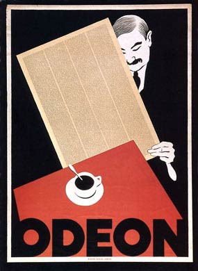 Cafe Odeon, Zurich, 1920