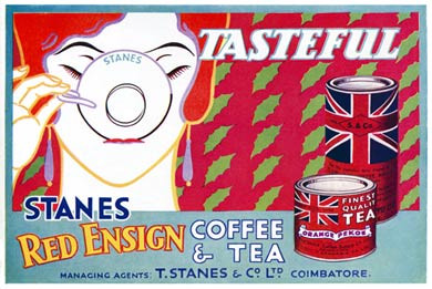 Stanes Red Ensign Tea & Coffee, 1932