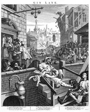 Gin Lane, William Hogarth