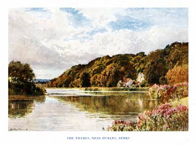 River Thames, near Hurley, Berkshire, 1920