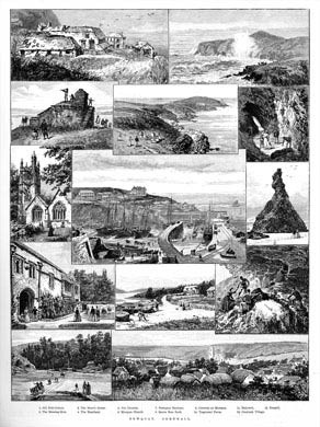 Newquay, Cornwall, 1891