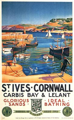 St Ives Railway Poster