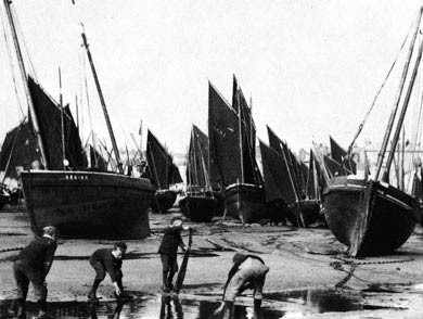 St Ives, Fishing Boats, 1912