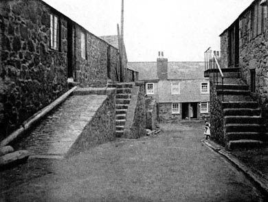 Outside Stairs, St Ives, 1921