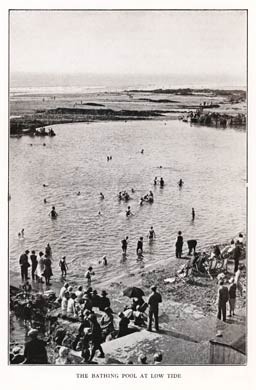 Bude, The Bathing Pool At Low Tide