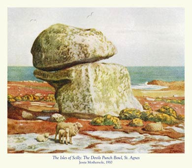Scilly, The Devils Punch Bowl, St Agnes
