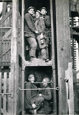 Cornish Miners at South Crofty