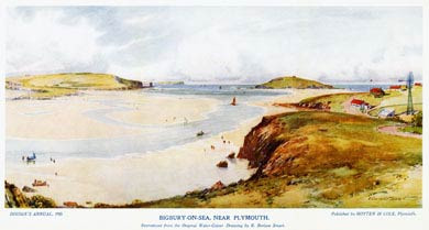 Bigbury & Burgh Island 1910
