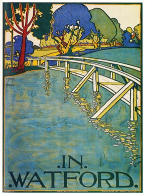 In Watford, 1915