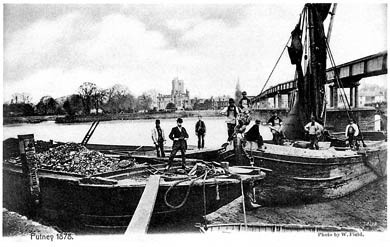 Putney Barge, 1878