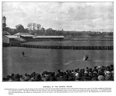 Football at the Crystal Palace, 1901