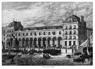 New Billingsgate Fish Market, 1876