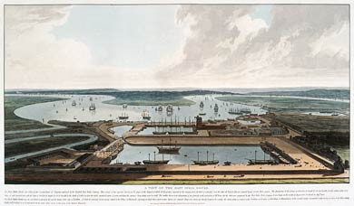 East India Docks 1808