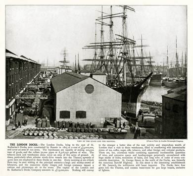 London Docks 1900