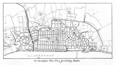 Wrens Plans For Rebuilding London