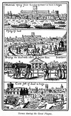 Scenes from the Great Plague, 1665