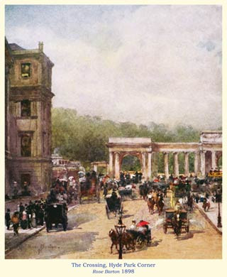 The Crossing, Hyde Park Corner, 1898