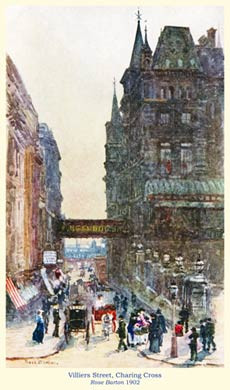 Villiers Street, Charing Cross, 1902