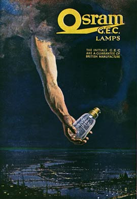 Osram GEC Lamps, 1919