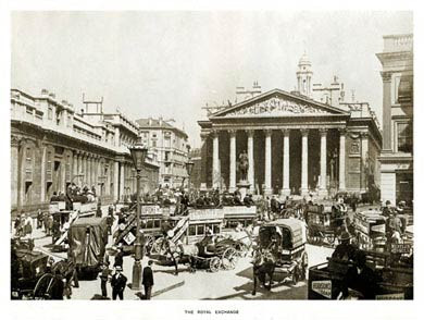The Royal Exchange, 1908
