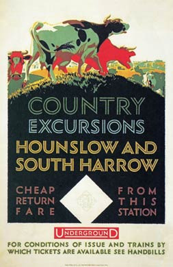 Hounslow and South Harrow by Underground