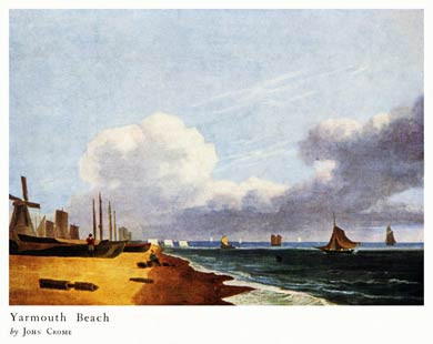 Yarmouth Beach, John Crome