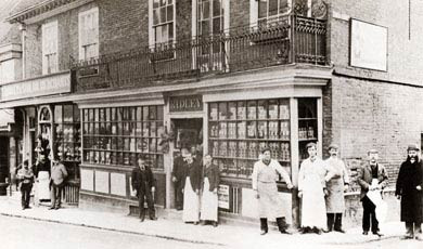 Bury St Edmunds, Ridley's, 1890