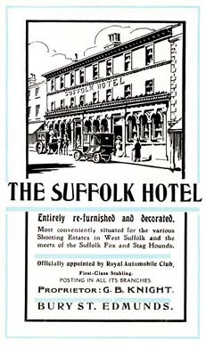 Suffolk Hotel, Bury St Edmunds