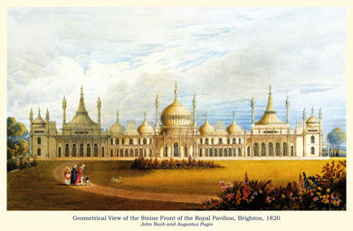 Brighton Royal Pavilion, Steine Front