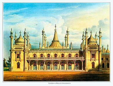 Brighton Royal Pavilion, Kings Private Apartments