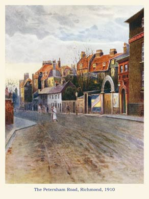 Petersham Road, Richmond, 1910