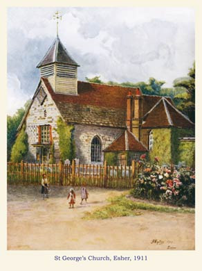 St Georges Church, Esher, 1911