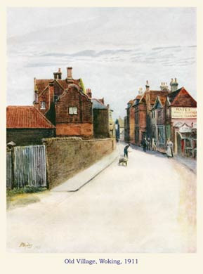 Old Village, Woking, 1911