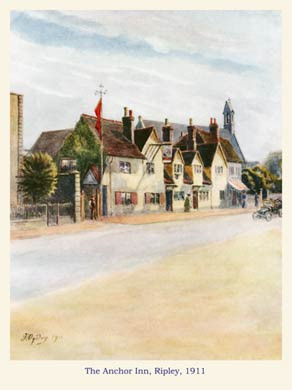 The Anchor Inn, Ripley, 1911
