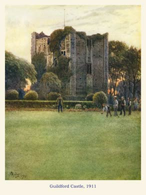 Guildford Castle, 1911