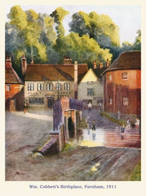 Birthplace of Wm Cobbett, Farnham, 1911