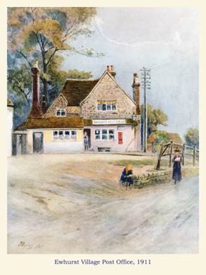 Ewhurst Village Post Office, 1911