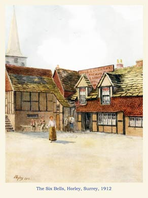 The Six Bells, Horley, 1912